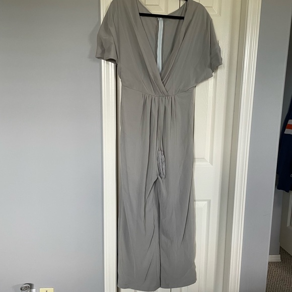 Women’s Dusty Grey Jumpsuit - Picture 2 of 3